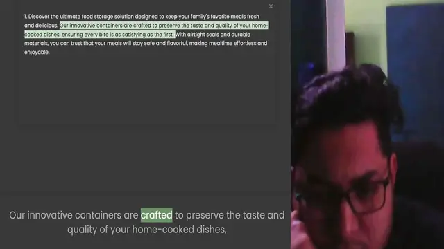 Video thumbnail for and delicious. Our innovative containers are crafted to preserve the taste and quality of your home-cooked dishes, ensuring every bite is as satisfying as the first. With airtight seals and durable materials, you can trust that your meals