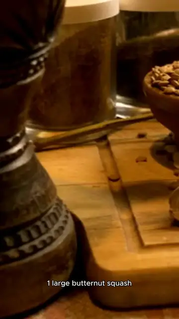 Video thumbnail for butternut squash soup recipe