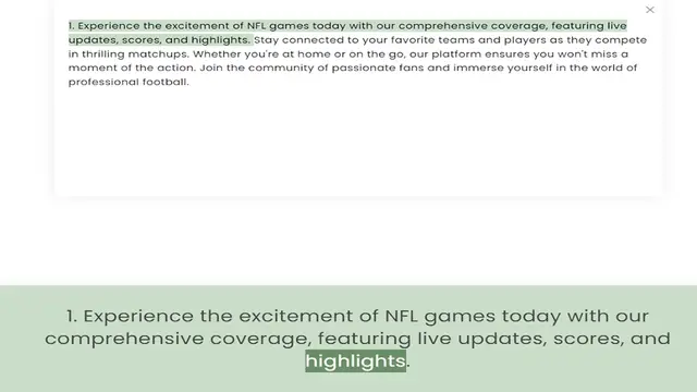 Video thumbnail for updates, scores, and highlights. Stay connected to your favorite teams and players as they compete in thrilling matchups. Whether you're at home or on the go, our platform ensures you won't miss a moment of the action. Join the community