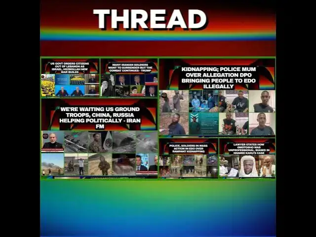 Video thumbnail for NewsThread @10pm 6-3