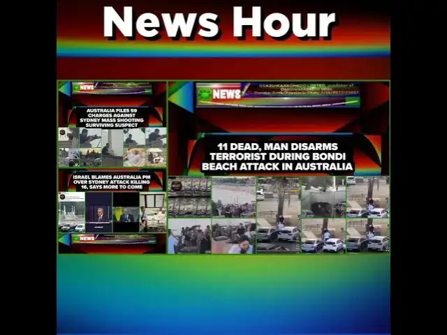 Video thumbnail for NewsHour @11am 17-12