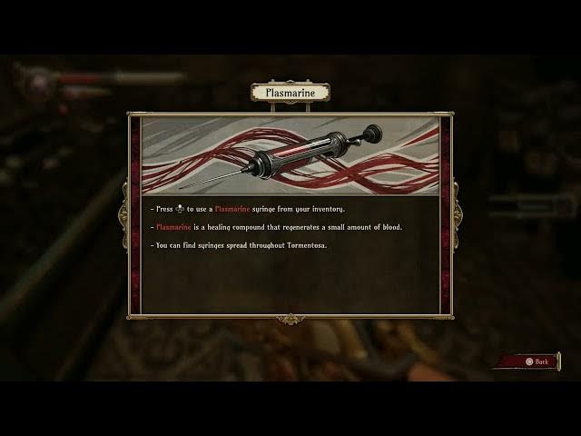 Video thumbnail for Crisol: Theater of Idols - Prologue: Leave The Monastery: Plasarine Tutorial (Health Syringe)