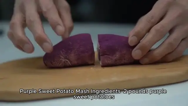 Video thumbnail for Purple Sweet Potato Recipe
