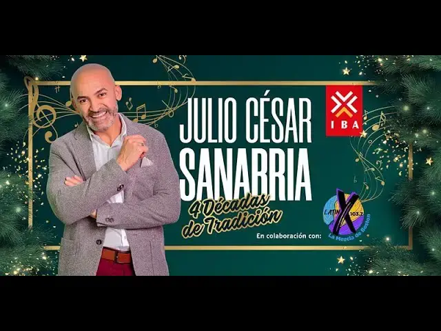 Video thumbnail for “¡Con Salsa!” – Julio César Sanabria, “4 Décadas de Tradición” Thursday, 11.18.21