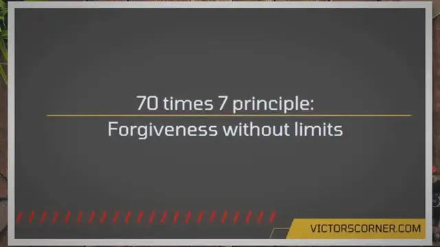 Video thumbnail for 70 Times 7 Principle Explained: Peter’s Question on Forgiveness and the Great Answer from Jesus