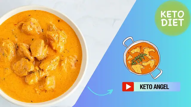 Video thumbnail for Keto diet chicken curry recipe:video blog