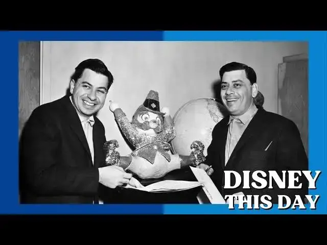Video thumbnail for Robert B  Sherman | DISNEY THIS DAY | December 19, 1925