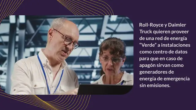 Video thumbnail for Rolls-Royce y Daimler Truck planean desarrollar conjuntamente generadores de pila de combustible