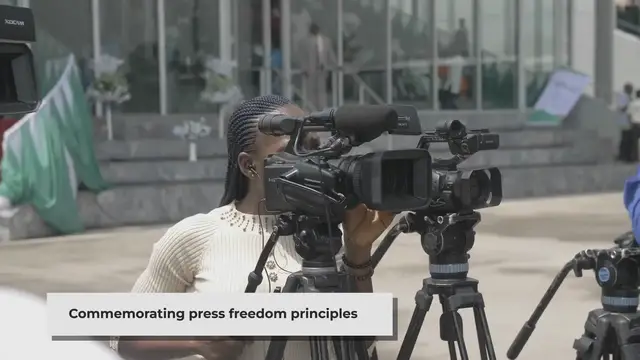 Video thumbnail for World Press Freedom Day: Preserving the Pillar of Democracy