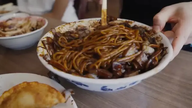'Video thumbnail for Homemade Jjajangmyeon; The Ultimate Korean Comfort Food ¦ Recipe Quest ¦ Eric Kim ¦ NYT Cooking (720p 24fps)'