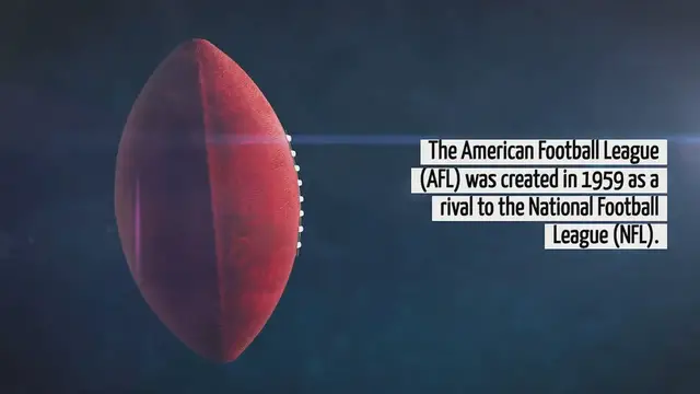 Video thumbnail for When Was The American Football League Created