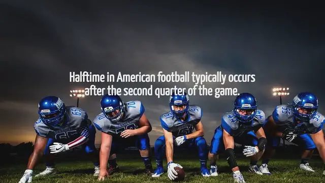 Video thumbnail for When Is Halftime In American Football
