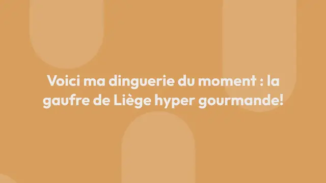 Video thumbnail for Gaufre gourmande