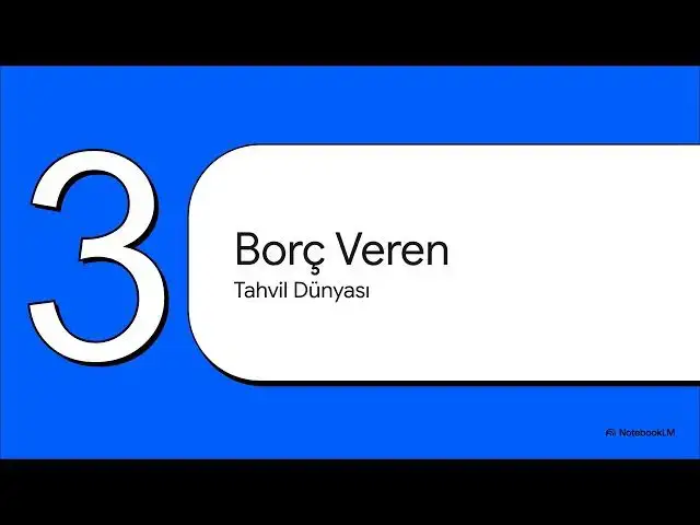 Video thumbnail for MUH104U Genel Muhasebe 2