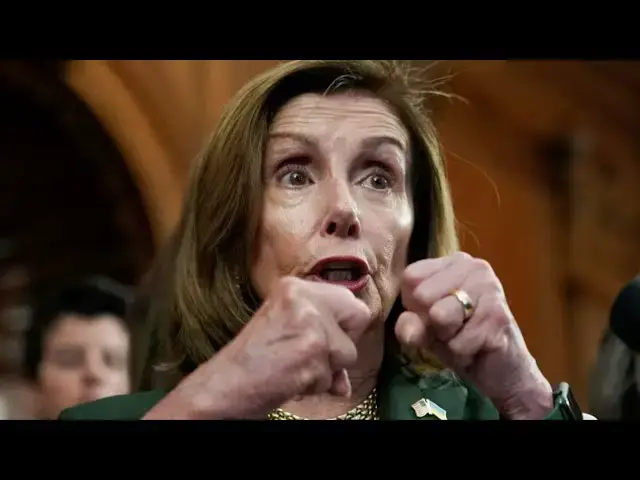 Video thumbnail for Nancy Pelosi Meltdown On Live Television - Trump Broke Her