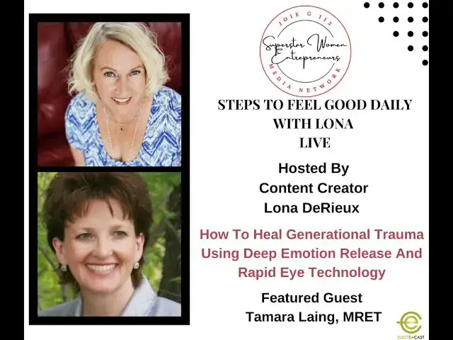 Video thumbnail for 301. How To Heal Generational Trauma With Rapid Eye Technology With Author Tamara Laing
