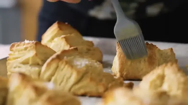 'Video thumbnail for The Flakiest, Fluffiest Biscuits You Will Ever Eat ¦ Eric Kim ¦ NYT Cooking (720p 24fps)'