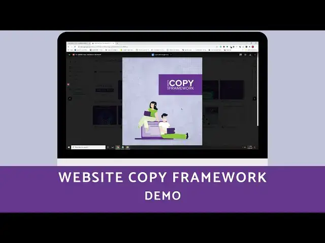 'Video thumbnail for A short demo of the Website Copy Framework'