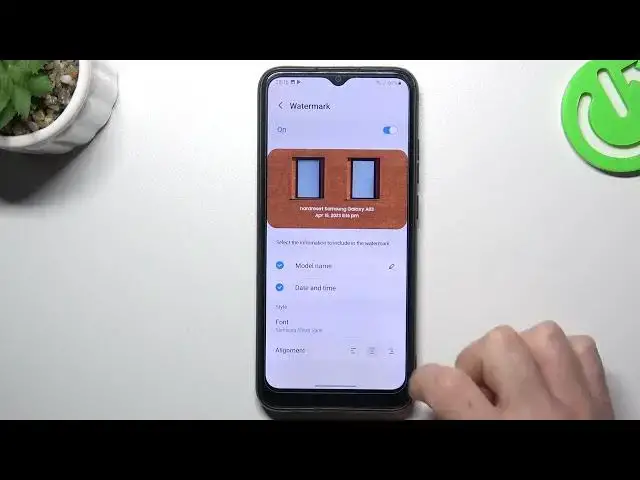 'Video thumbnail for How to Set Up Watermark on Samsung Galaxy A03 - Customize Photo Watermark'
