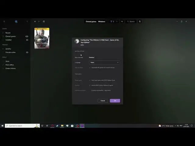 Video thumbnail for Gog Galaxy 2022 - How To Chang Game Language