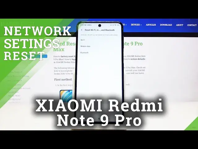 'Video thumbnail for How to Reset Network Settings in XIAOMI Redmi Note 9 Pro – Find Network Options'