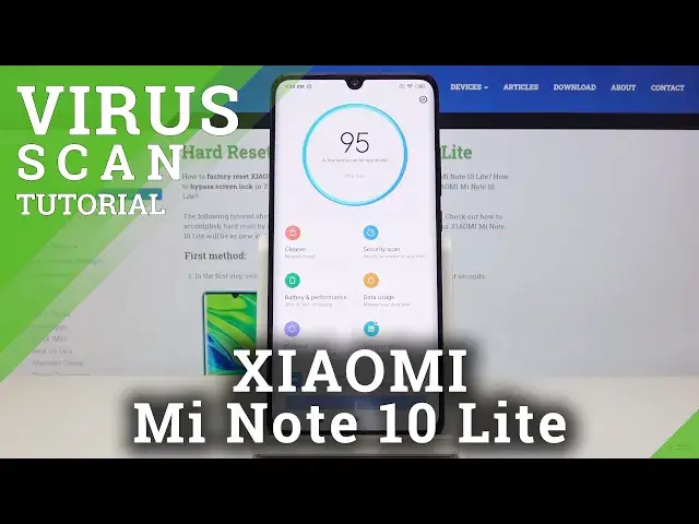 'Video thumbnail for How to Virus Scan XIAOMI Mi Note 10 Lite – Detect Malware'