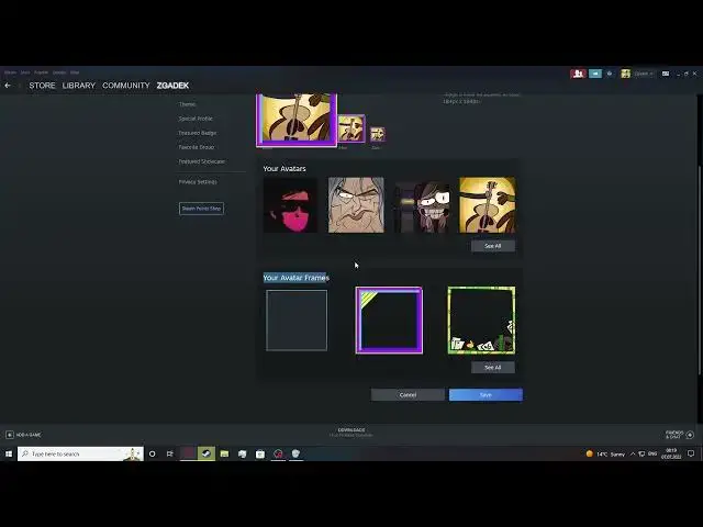 Video thumbnail for Steam 2022 - How To Change Avatar Frame