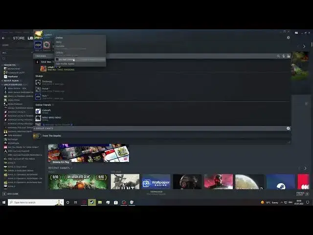 Video thumbnail for Steam 2022 - How To Turn On & Off Do Not Disturb Mode | Steam DND