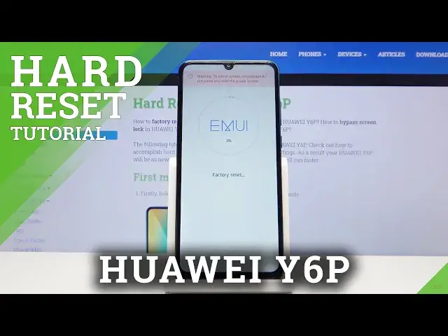 Video thumbnail for How to Hard Reset Huawei Y6P –  Erase Data / Delete Password