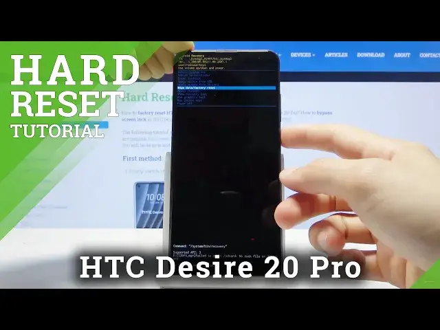 Video thumbnail for How to Hard Reset HTC Desire 20 Pro – Factory Reset via Recovery Mode / Remove Password