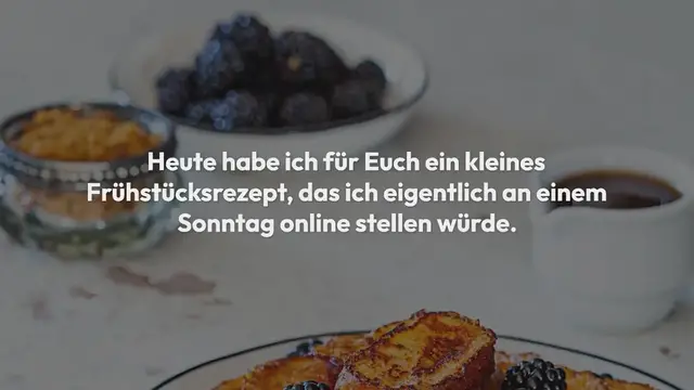 Video thumbnail for Arme Ritter / French Toast aus Laugenstangen: