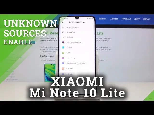 'Video thumbnail for How to Allow Unknown Sources in XIAOMI Mi Note 10 Lite – Allow Downloading'