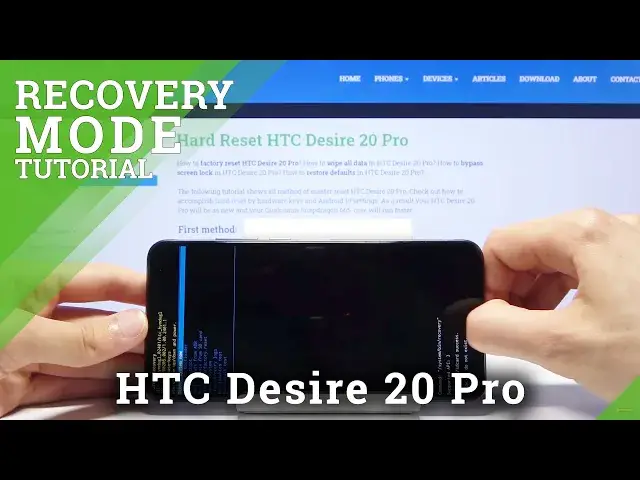 Video thumbnail for How to Enter Recovery Mode in HTC Desire 20 Pro – Android Recovery System