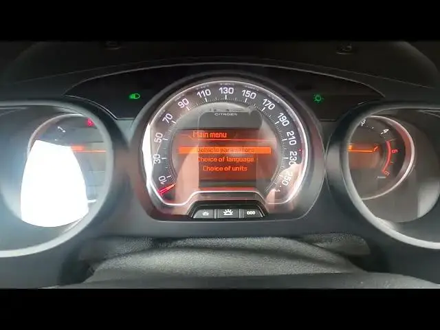 Video thumbnail for How to Enable or Disable Directional Headlamps in Citroen C5 III ( 2007 - 2017 )