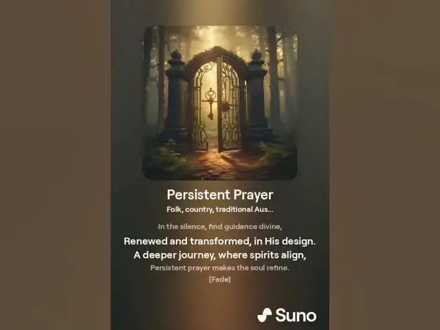 Video thumbnail for Unlocking the Power of Persistent Prayer | Original Christian Song
