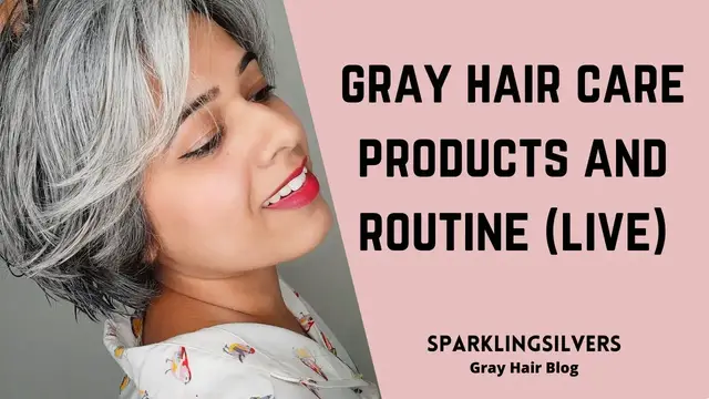 Video thumbnail for GRAY HAIR CARE ROUTINE AND PRODUCTS I USE