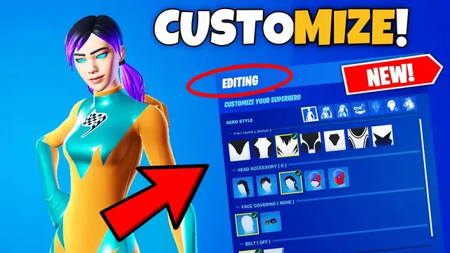 Video thumbnail for How to Customize New Superhero Skins Fortnite