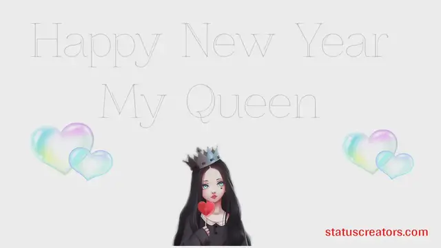 Video thumbnail for Happy New Year My Queen Hd motion poster