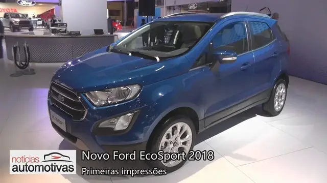 Video thumbnail for Novo Ford EcoSport 2018 - Primeiras impressões - NoticiasAutomotivas.com.br