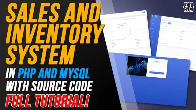 Video thumbnail for SALES AND INVENTORY SYSTEM USING PHP AND MYSQL WITH SOURCE CODE [FULL TUTORIAL] 2021 FREE DOWNLOAD