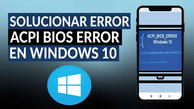 Video thumbnail for Cómo reparar y solucionar el error acpi bios error en WINDOWS 10 muy fácil