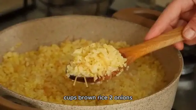 Video thumbnail for brown rice recipe