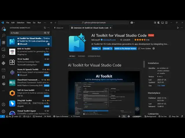 Video thumbnail for Microsoft’s AI Toolkit for VS Code This FREE Extension DESTROYS Cursor & Claude For Coding!🔥