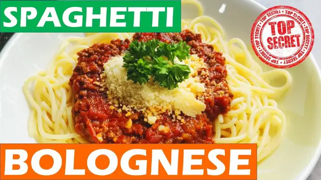 Video thumbnail for Resepi Spaghetti Bolognese - 100% Homemade