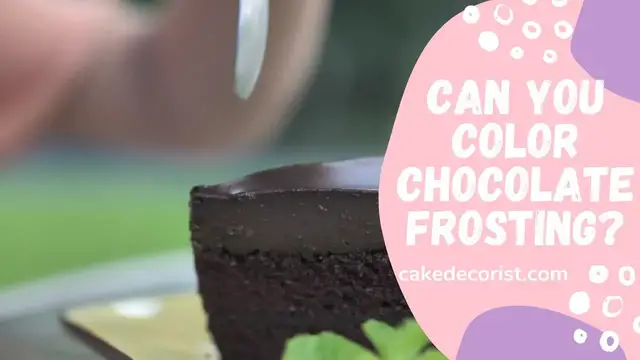 Video thumbnail for Can You Color Chocolate Frosting?