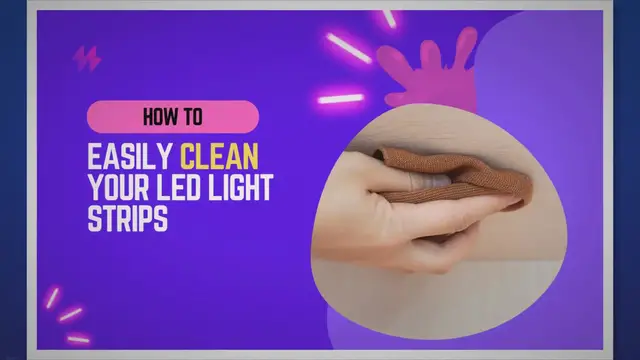 'Video thumbnail for How To Clean LED Light Strips in 2022'