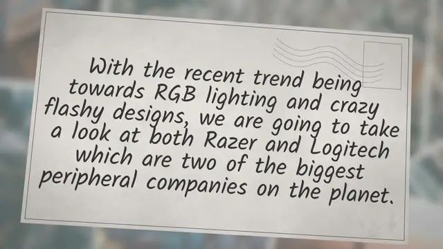 Video thumbnail for Razer vs Logitech Peripherals | An Unbiased Review of Both Brands!