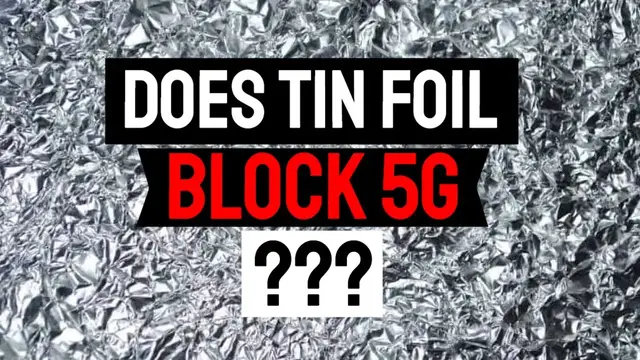 Video thumbnail for Does Tin Foil Block 5G? | EMF Protection