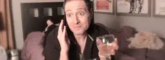 Video thumbnail for Exclusive: CHEWING THE SCENERY- Randy Rainbow Drunk Dials Carol Channing!