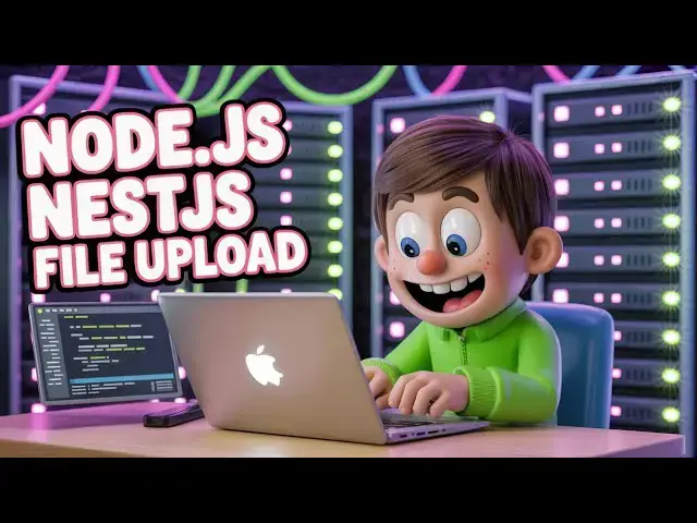 Video thumbnail for Build a Node.js NestJS  REST API to Upload Files to the Server Using HTML Form in Browser & TS